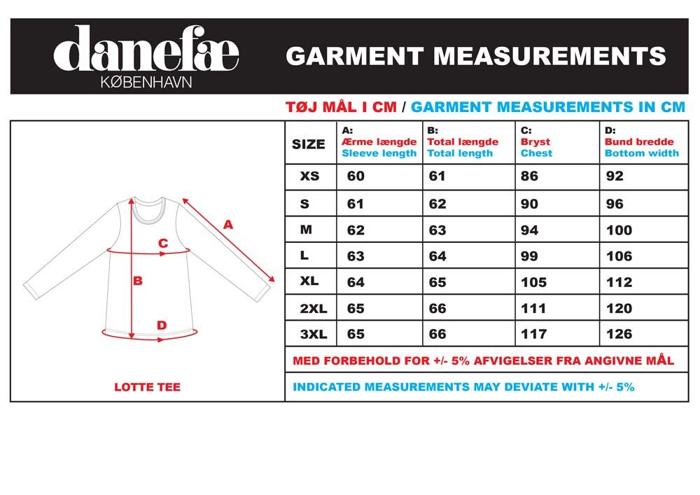 ORGANIC - Danelotte Tee Marine/Chalk HEMLOCK