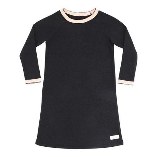 SNORK LS Nightdress Black Lounge