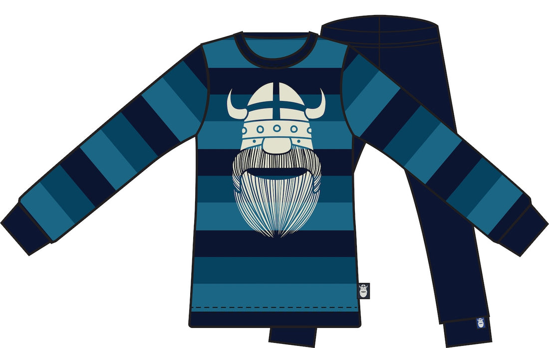 Stribet Pajama Sæt til Børn