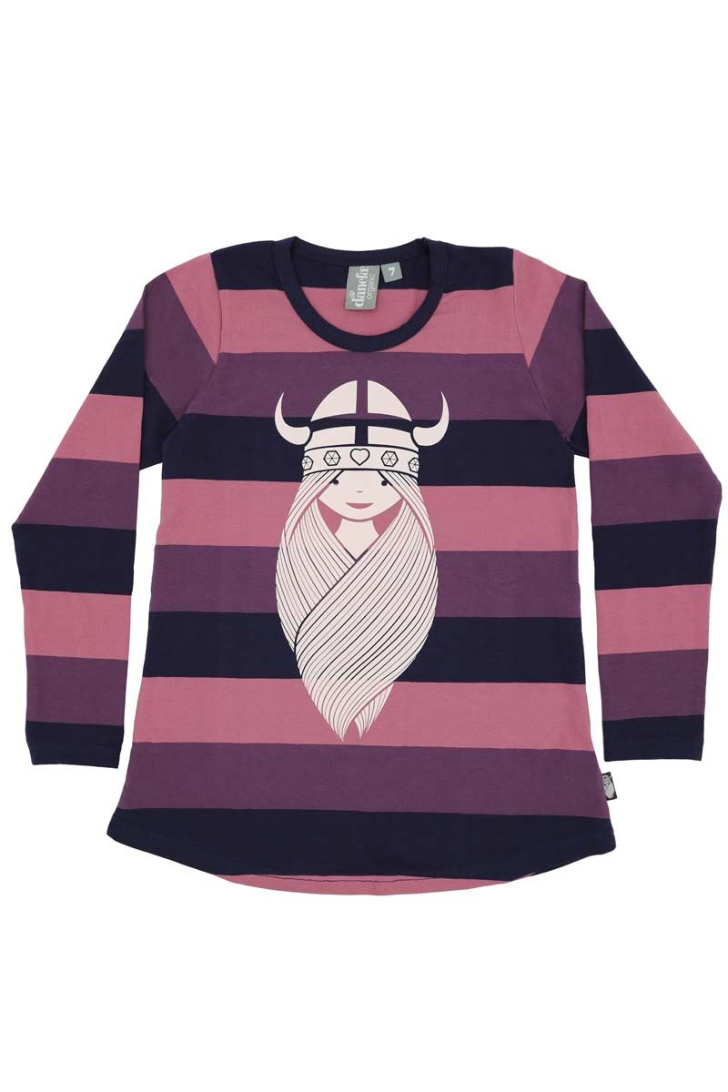 Bluse til børn med viking