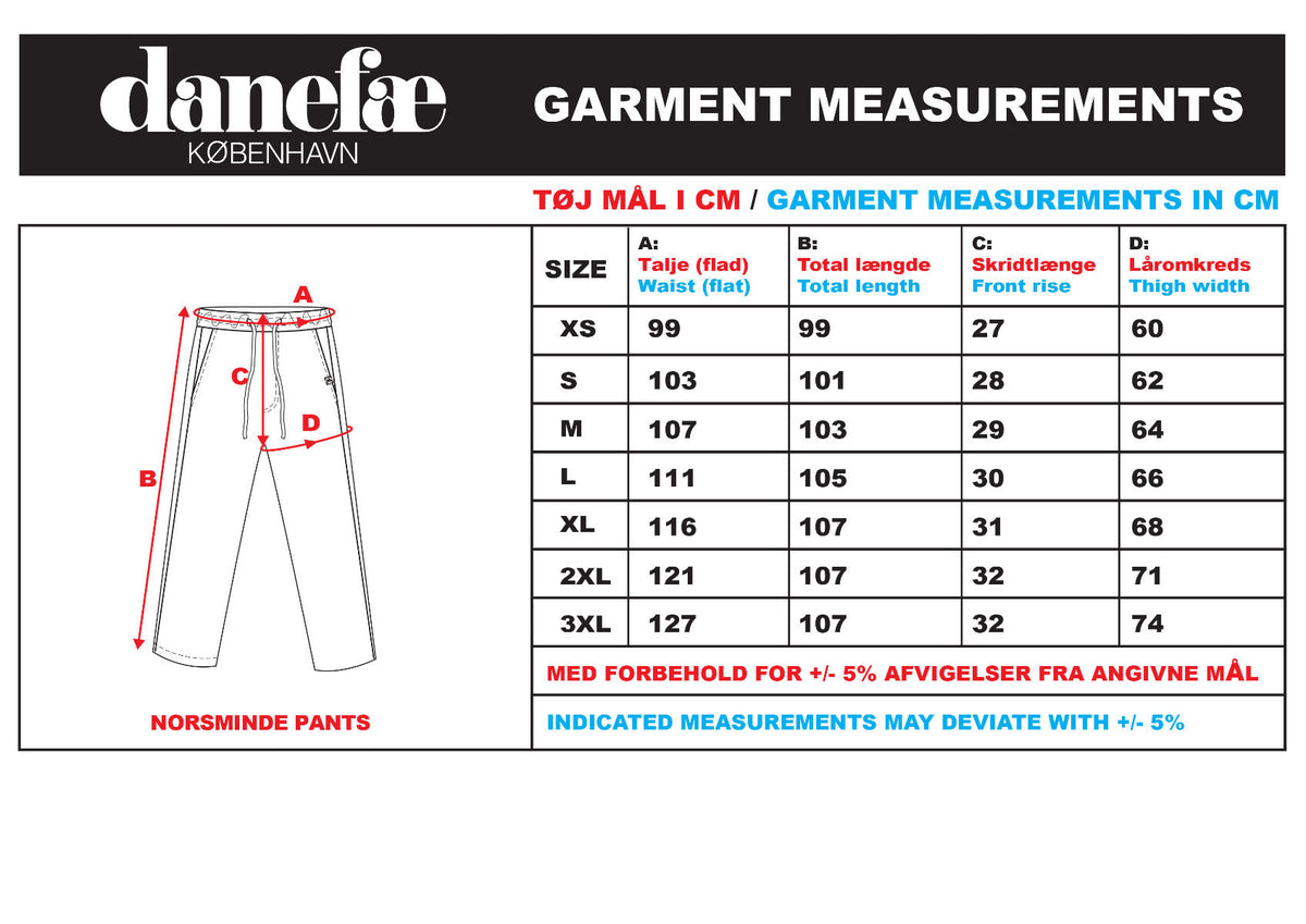 Danenorsminde Pants Grey Marine/Chalk