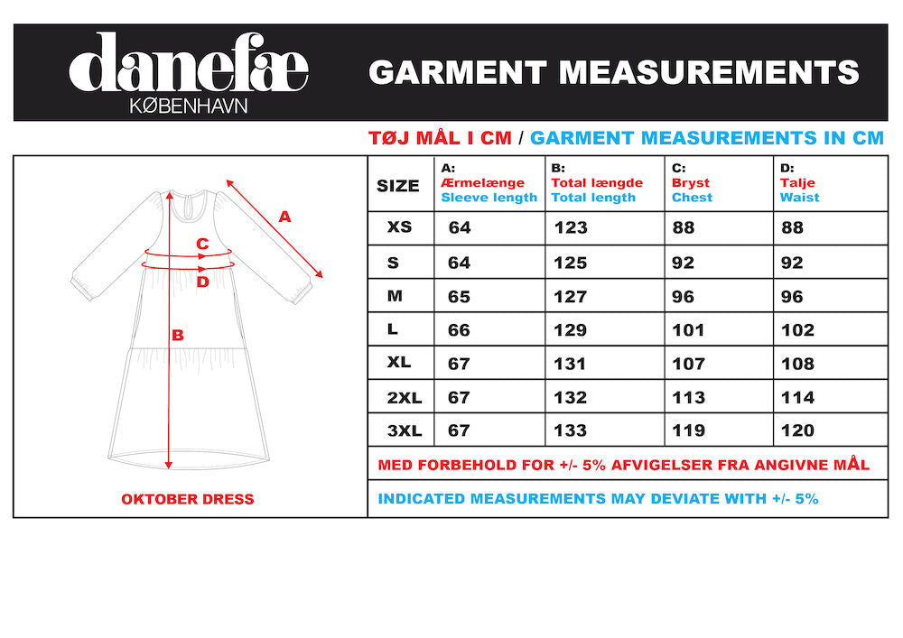 Danoktober Dress Black/Warm Khaki