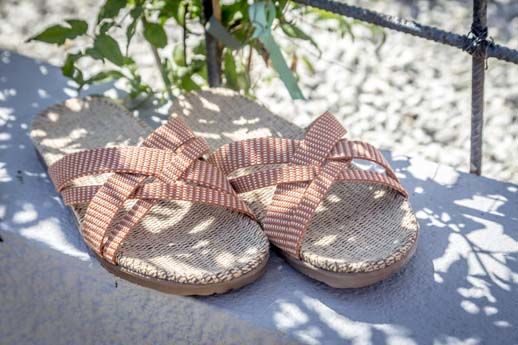 Shangies Women Orange Stripes