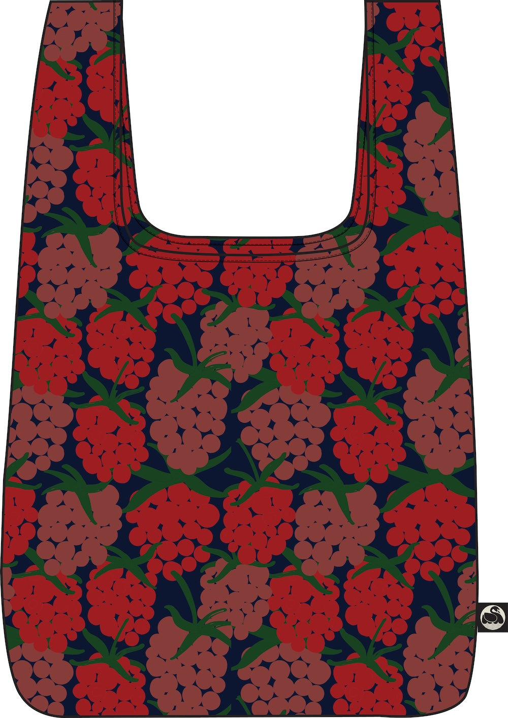 Danepackit Rain Bag Dark Red MAXIBERRY