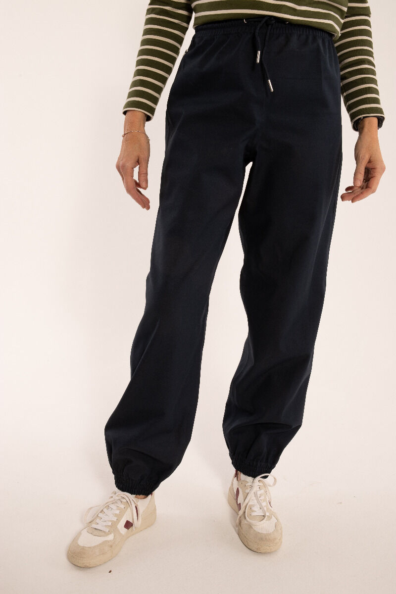 Regnbukser til dame i sort