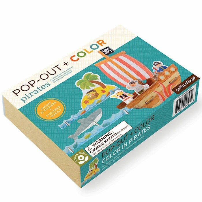 Room2Play-Pop Op Farvelægning Pirat