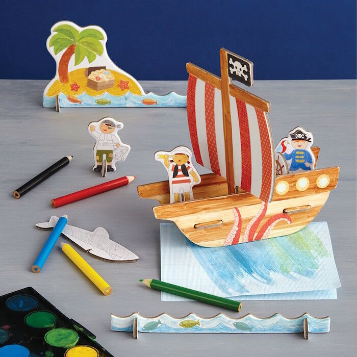 Room2Play-Pop Op Farvelægning Pirat