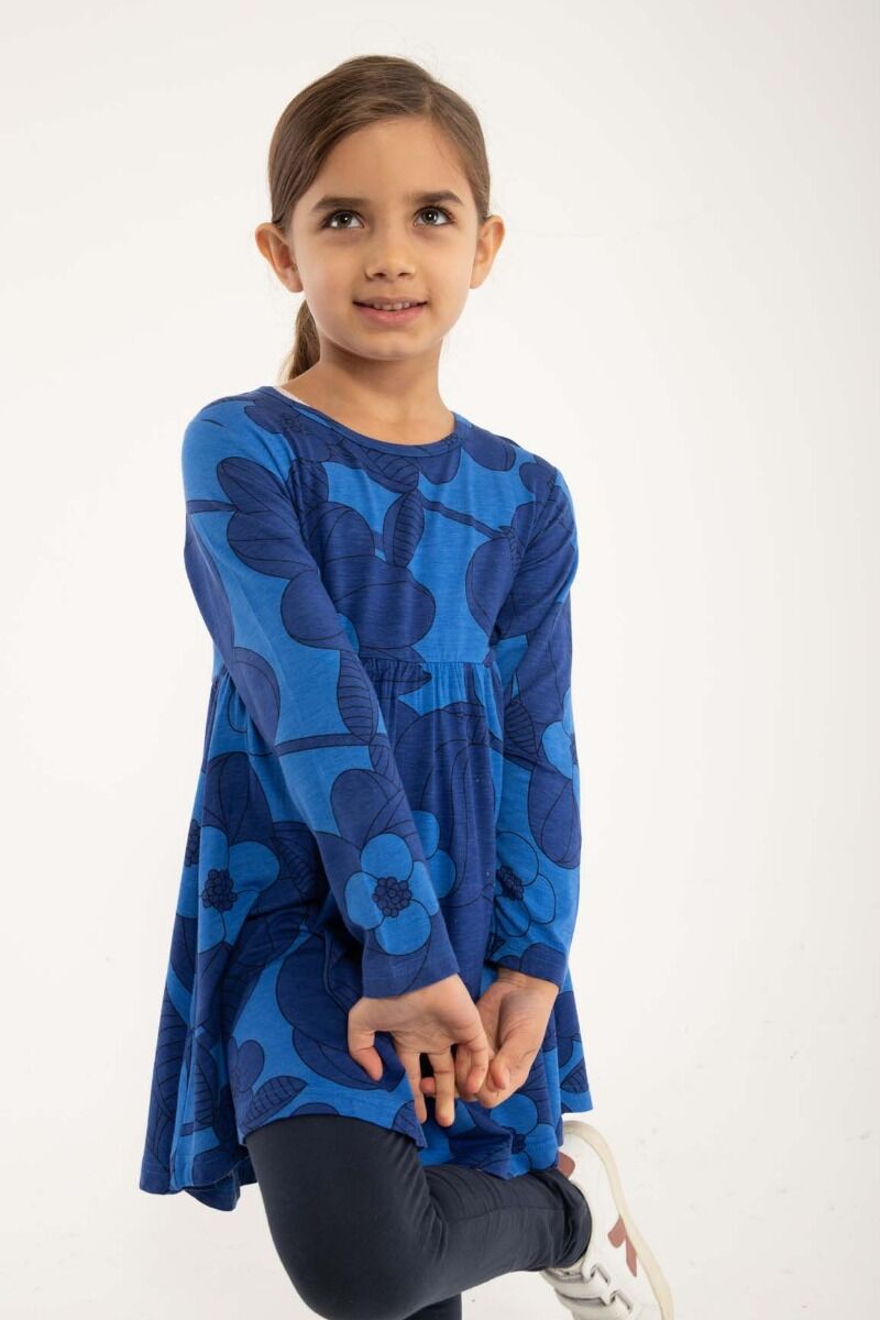 Danepopsicle Viscose Dress Blue/Royal Blue BLOOM BOOM