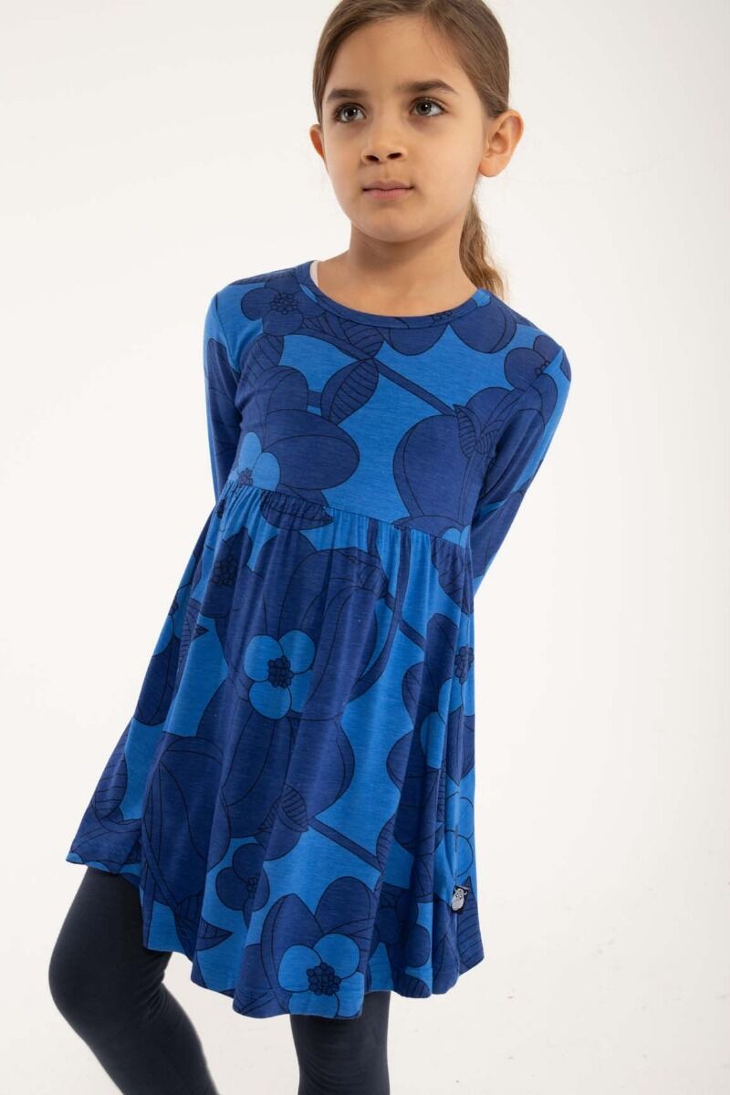Danepopsicle Viscose Dress Blue/Royal Blue BLOOM BOOM
