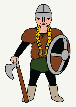 DANEFAE Postkort White SIF DINVEN