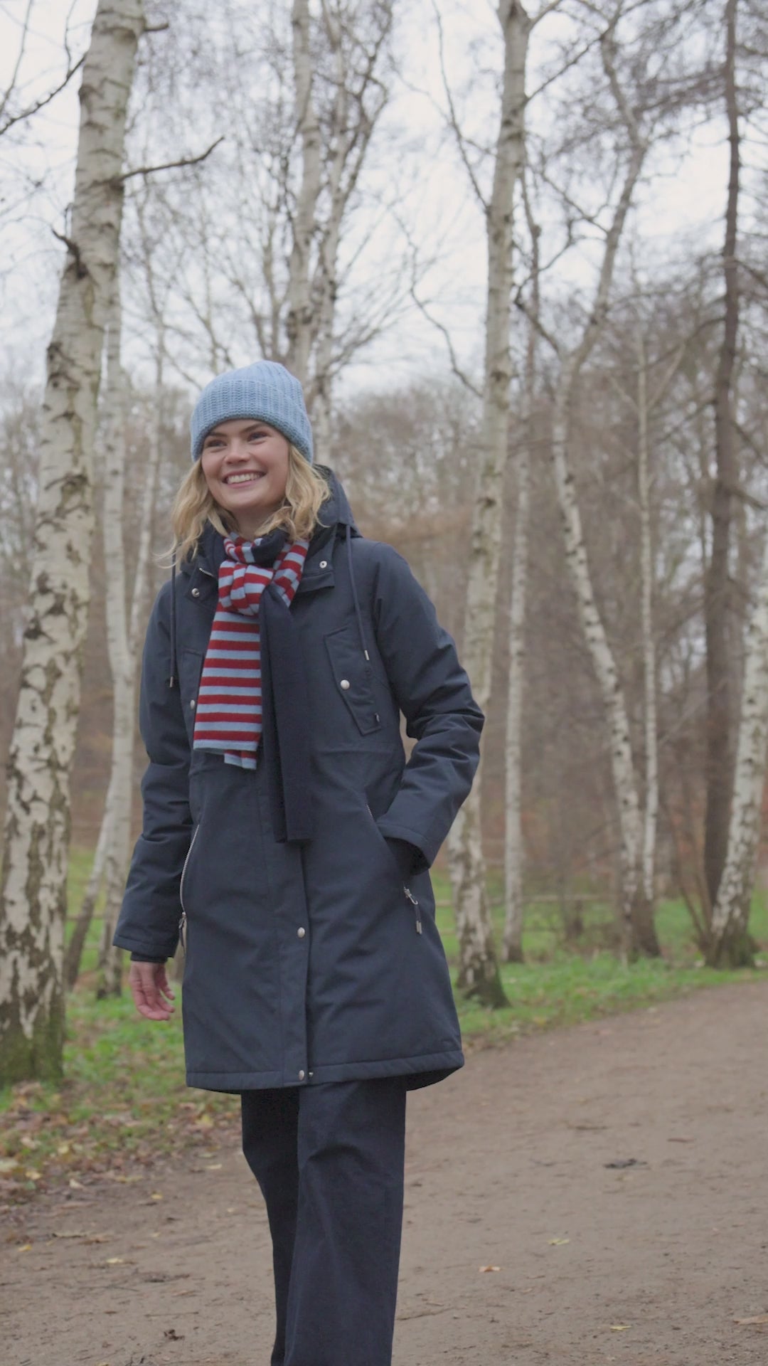 Danebeate Winter Parka Dk Navy