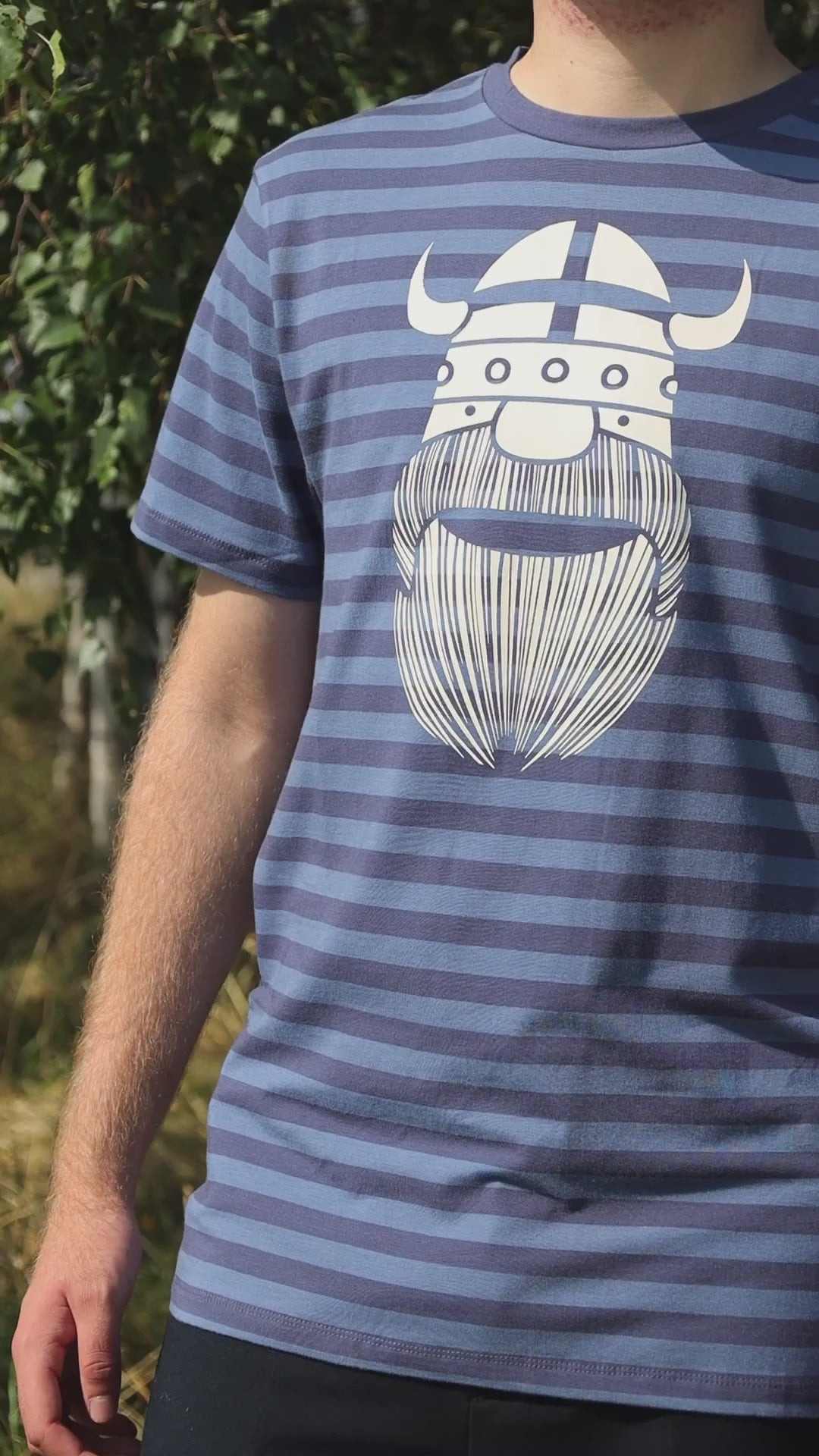 Herre T-Shirt med Viking