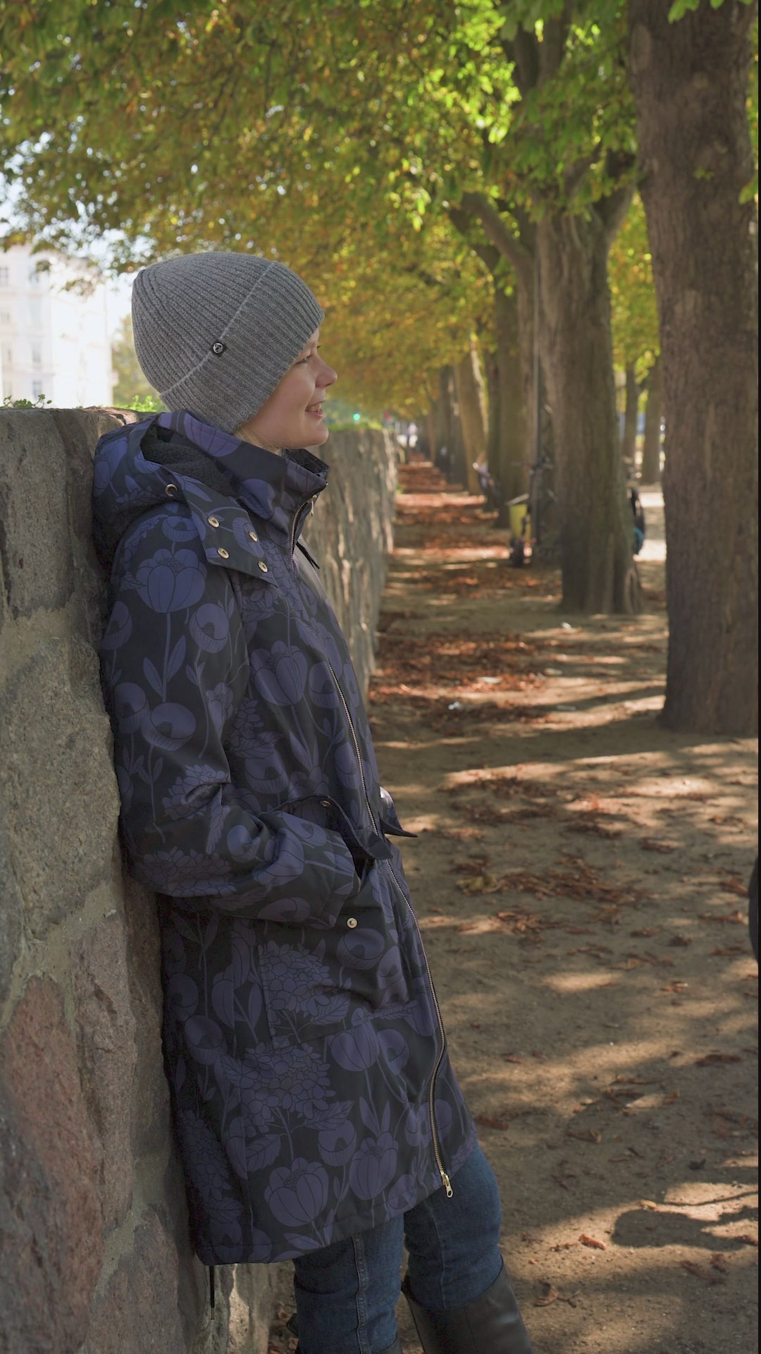 Daneturell Winter Coat Black HORTENSIA