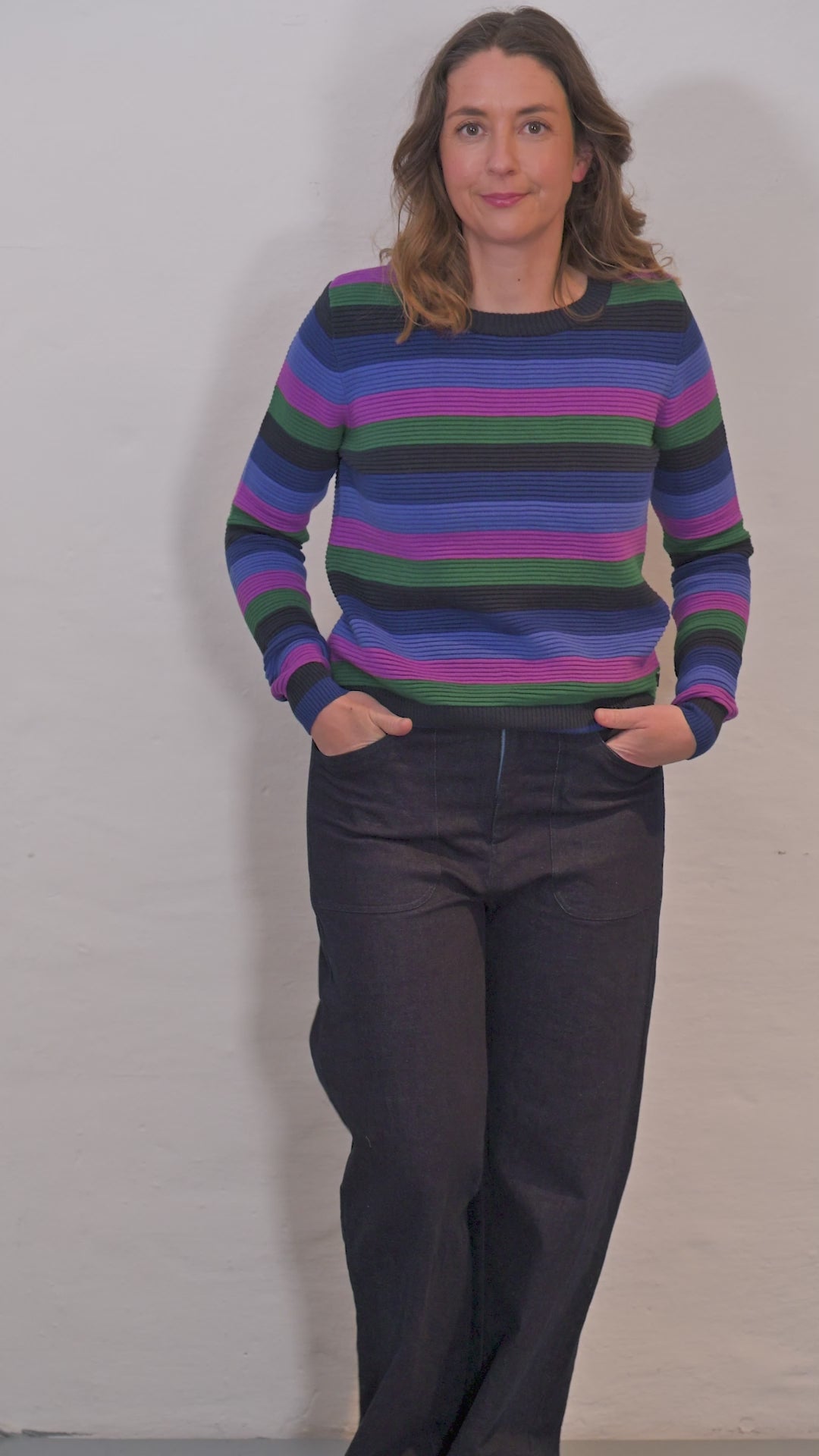 Danepearly 3D Crotchet Knit Sweater Haze