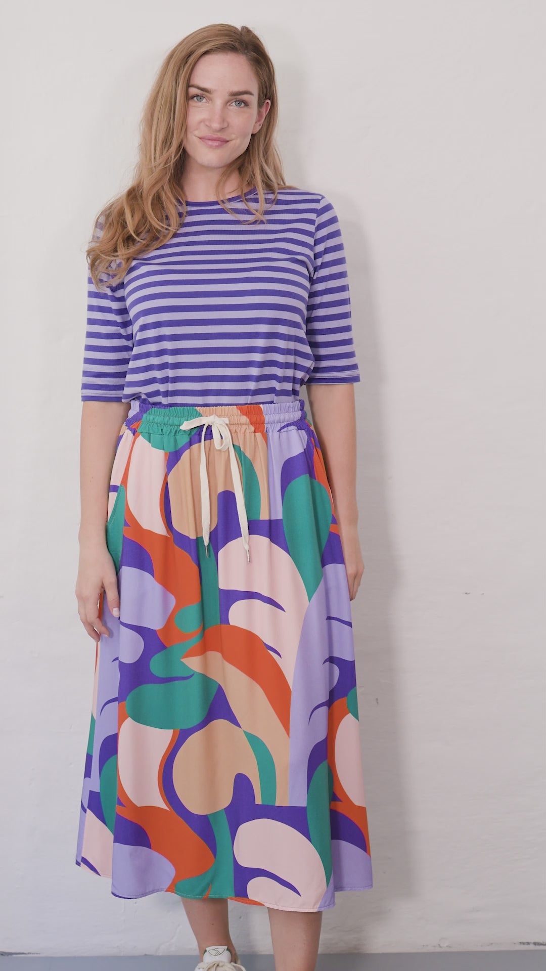 Danemanna Modal Tee Cold Purple/Purple