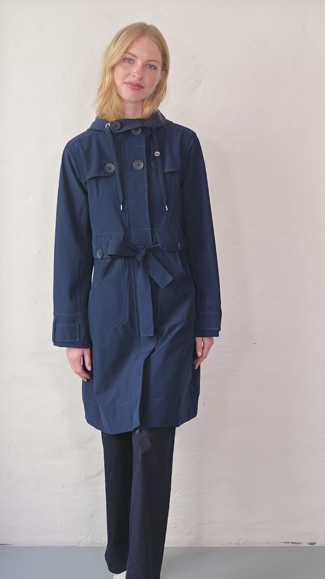 Danelse Stretch Midseason Jacket Dk Navy