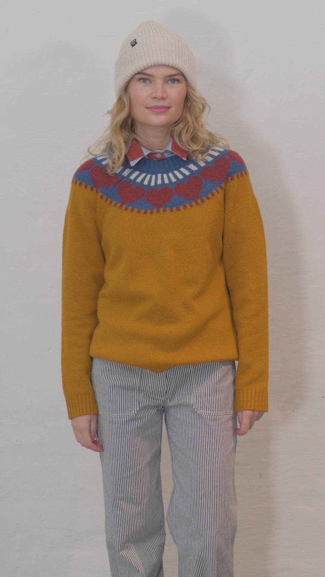 Daneglamping Wool Sweater Golden Honey