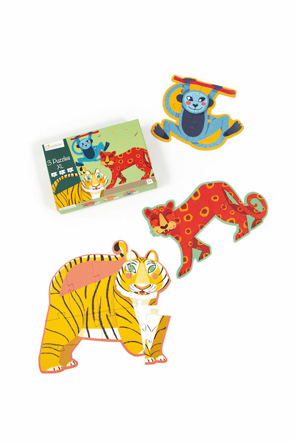 Avenue M Puzzle 3XL Jungle Hairy Animals