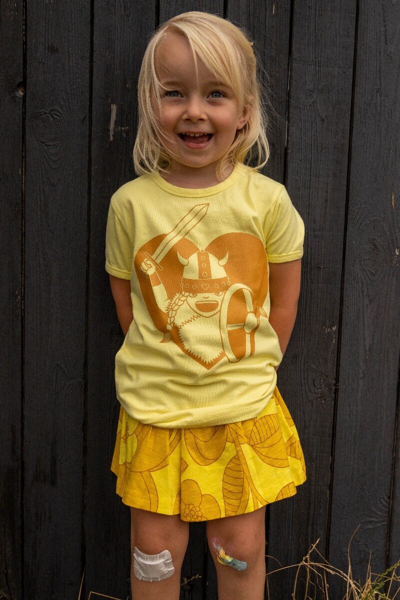 T-shirt til børn med viking