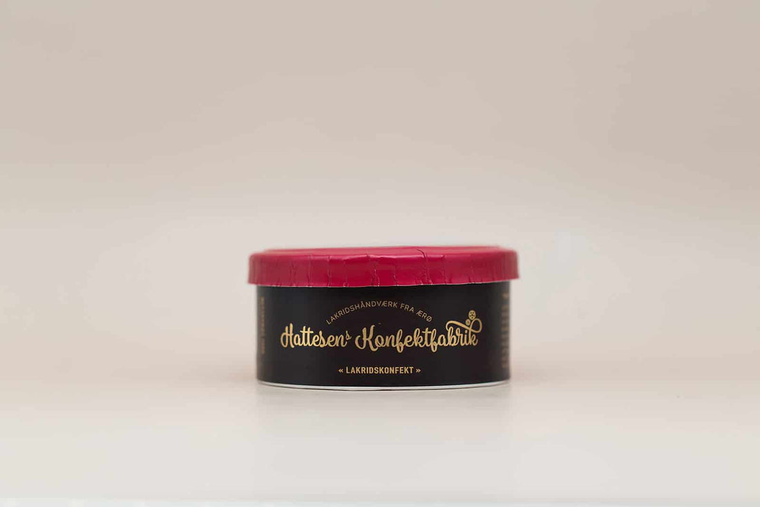 Hattesens Konfektfabrik Rød Æske