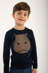 Bluse med flodhest
