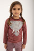 Bluse med Elefant