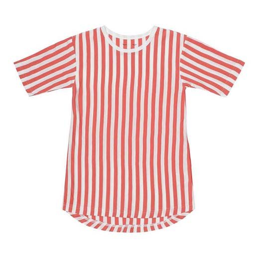 SNORK SS Saga Nightdress Lazy Red Stripes
