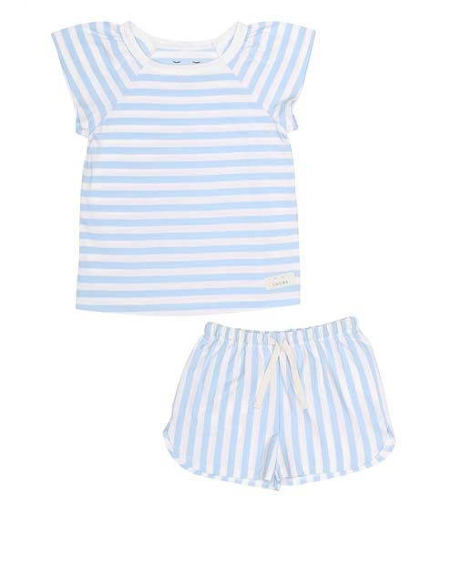 SNORK Selma Summer Pyjamas Seastripes