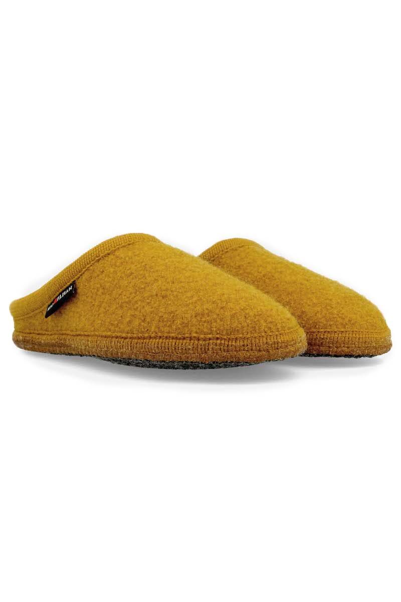 Haflinger Alaska Hjemmesko Mustard