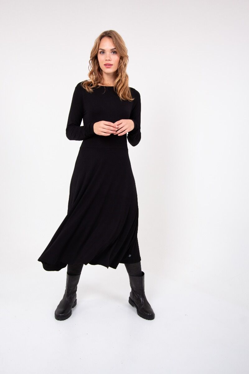 Danesigrid Cotton Dress Black