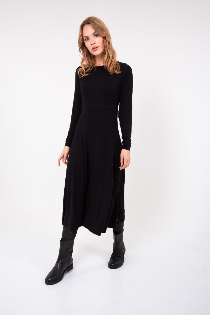 Danesigrid Cotton Dress Black