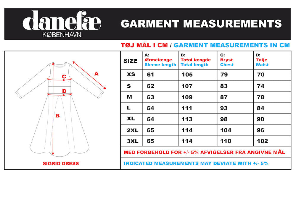 ORGANIC - Danesigrid Viscose Dress Dk Navy