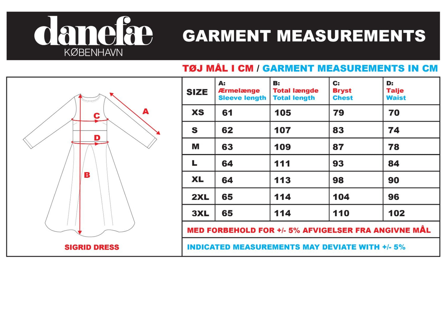 Danesigrid Viscose Dress Warmglow