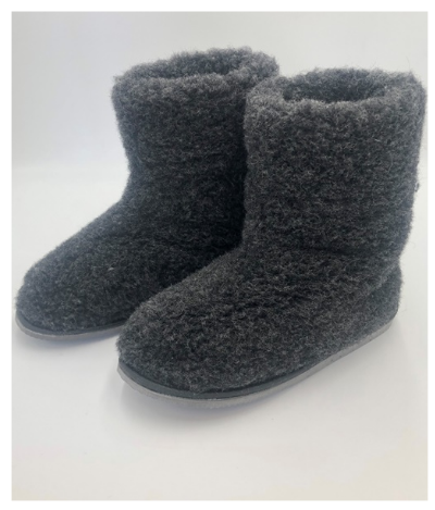 WOOLWEAR Barbera Uldstøvle Koksgrå