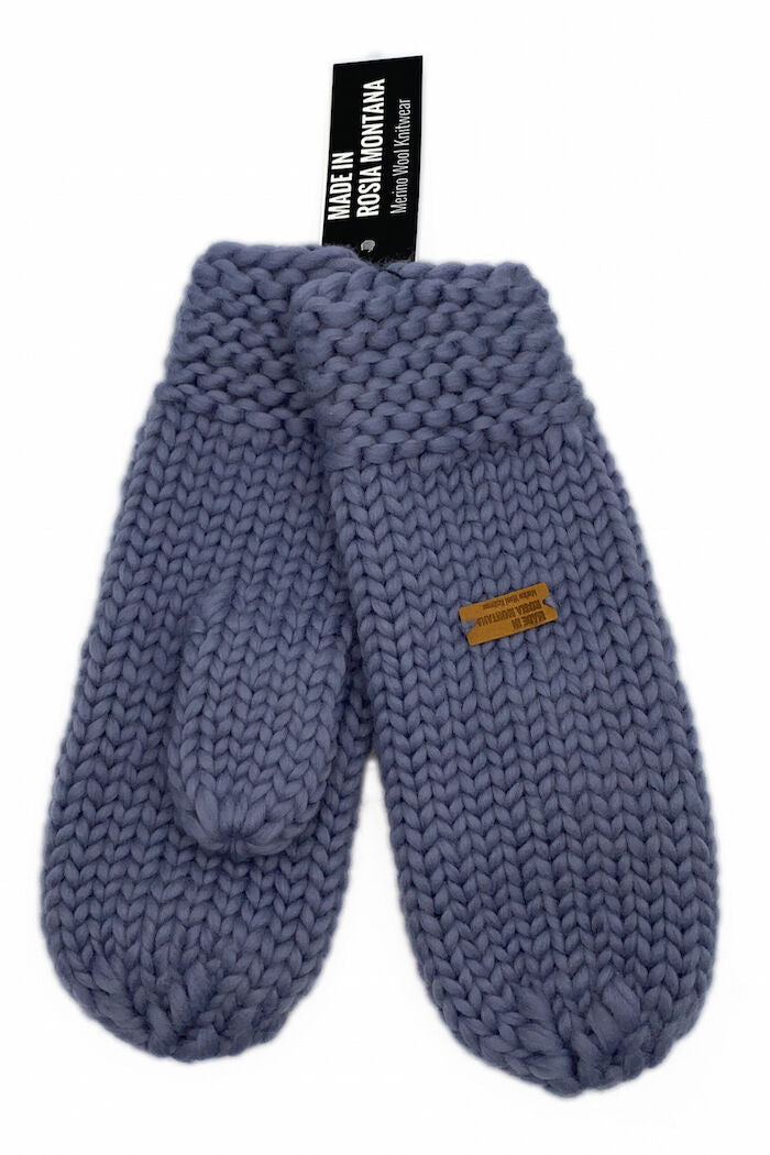 Håndstrikket Merinould Vanter Sleet