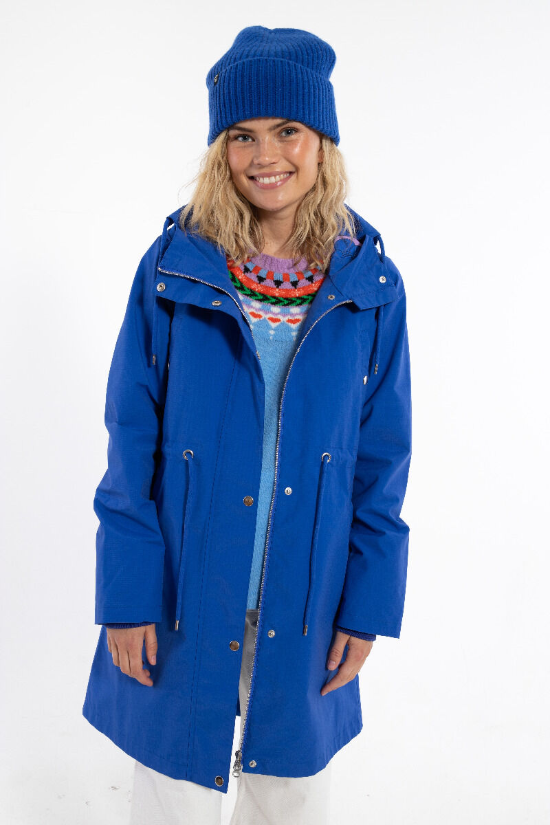 Danenora Midseason Parka Klein Blue