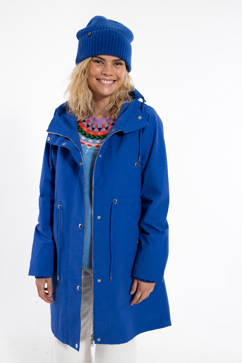 Danenora Midseason Parka Klein Blue