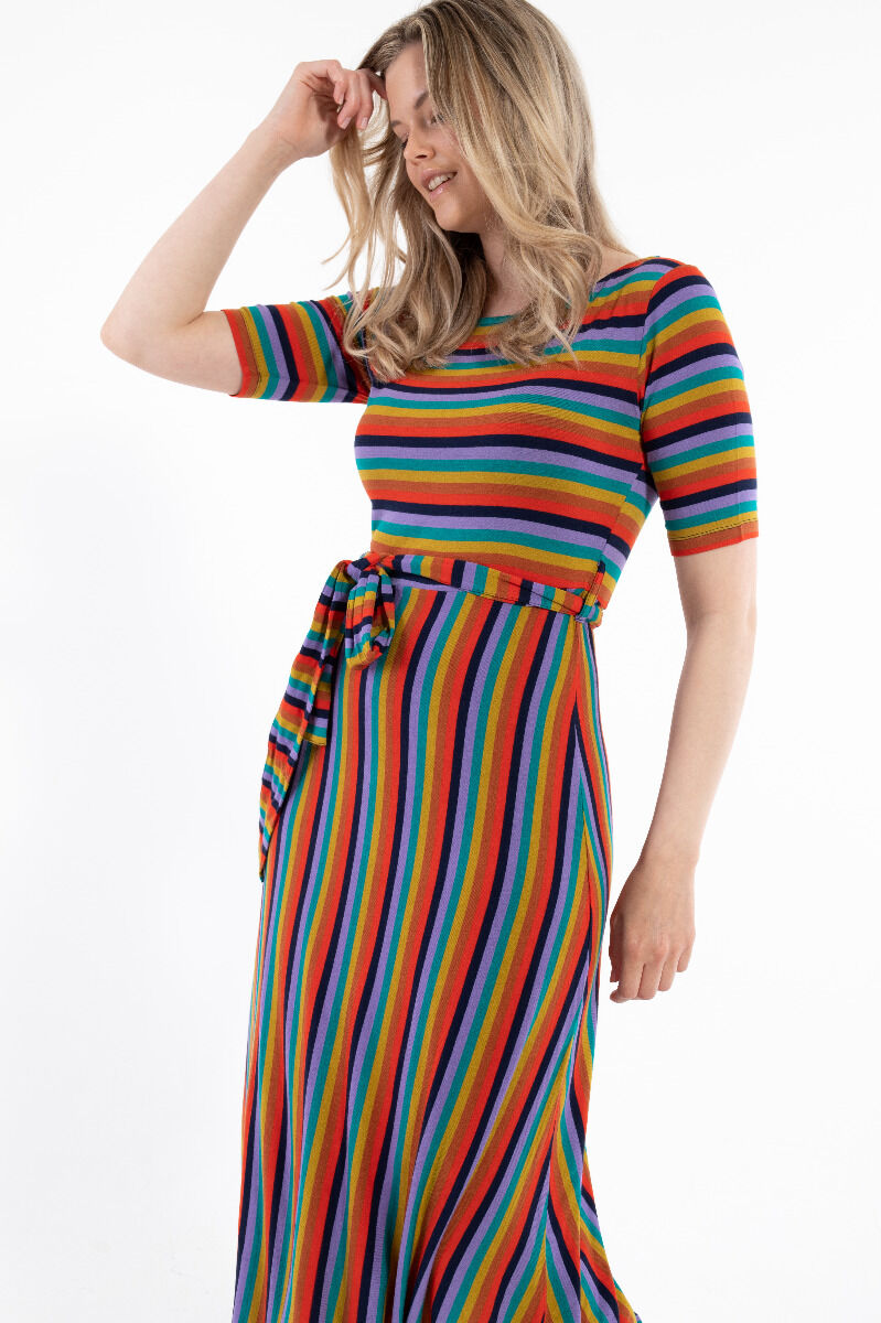 Daneflora Viscose Dress Warmglow