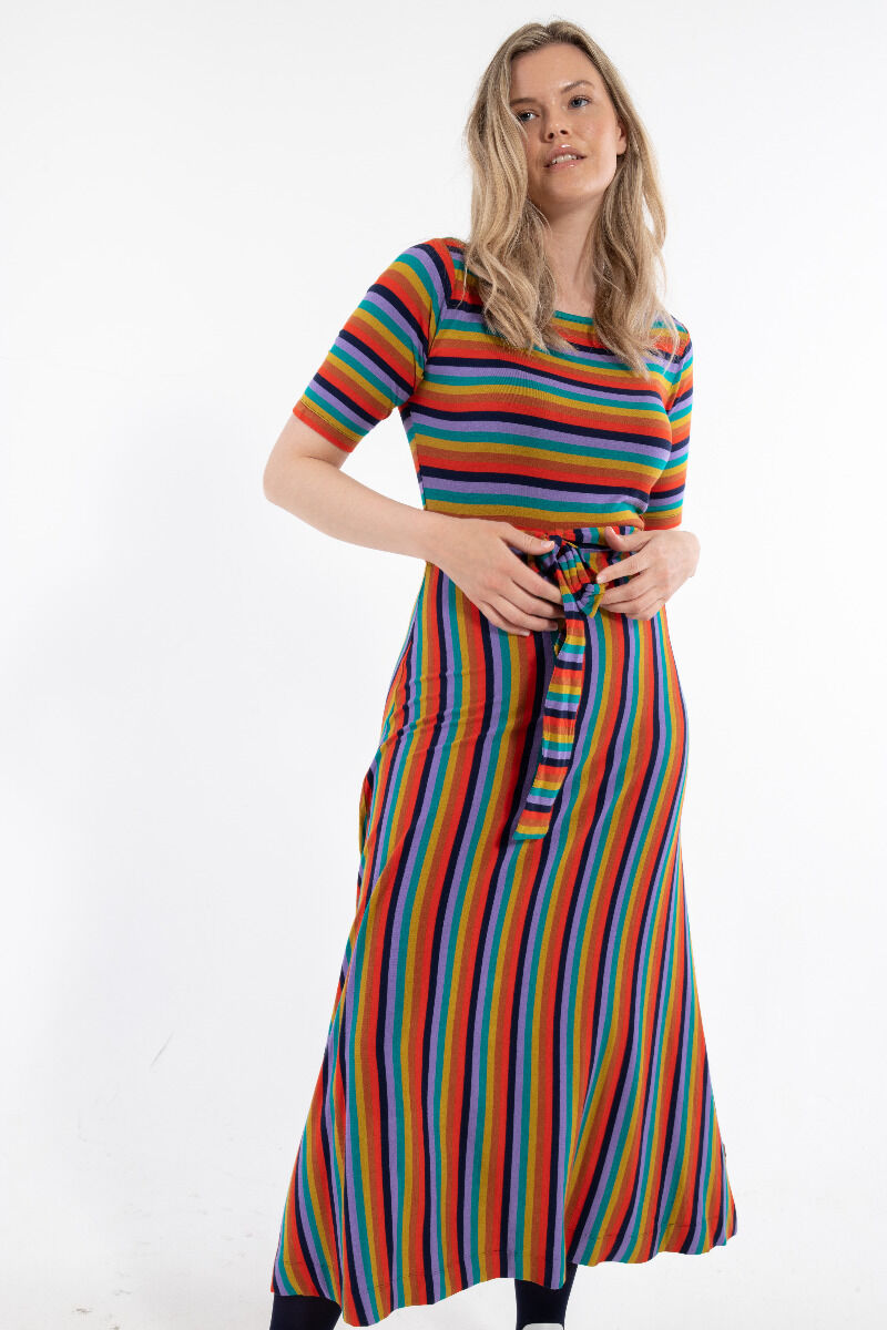 Daneflora Viscose Dress Warmglow