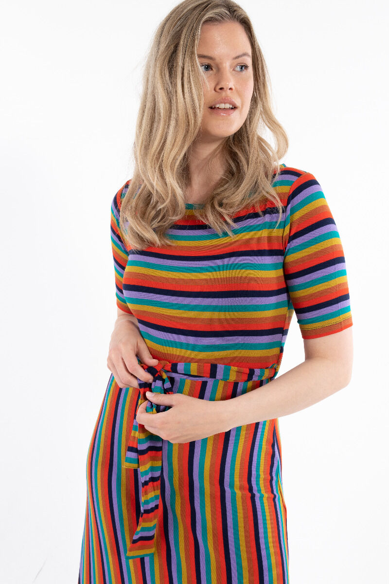 Daneflora Viscose Dress Warmglow