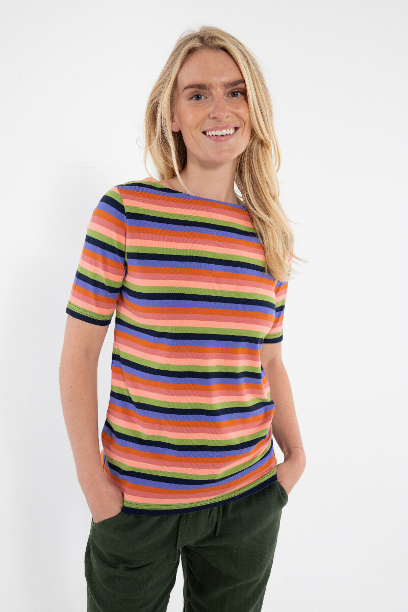 Daneboatneck Cotton Tee Gardengnome