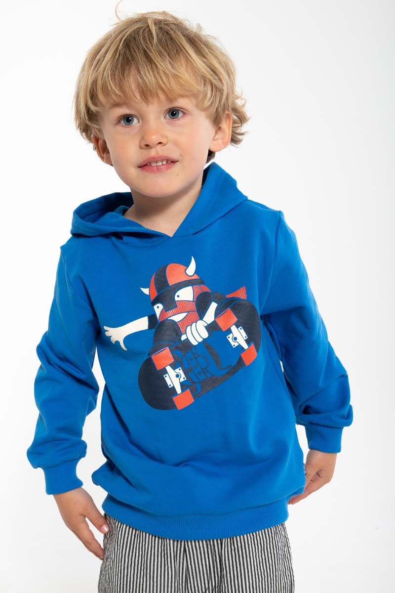 Daneredwood Hoodie Blue SHREDVIK