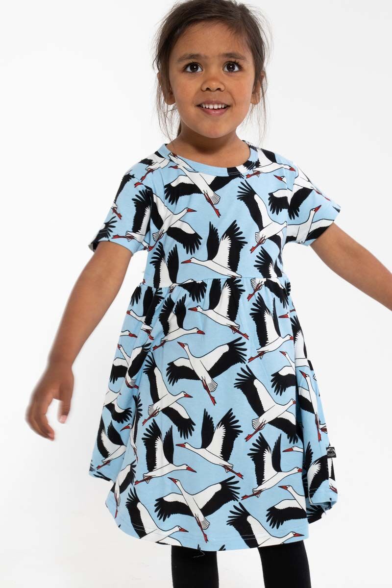 Danelollipop Dress SS Light Blue STORK