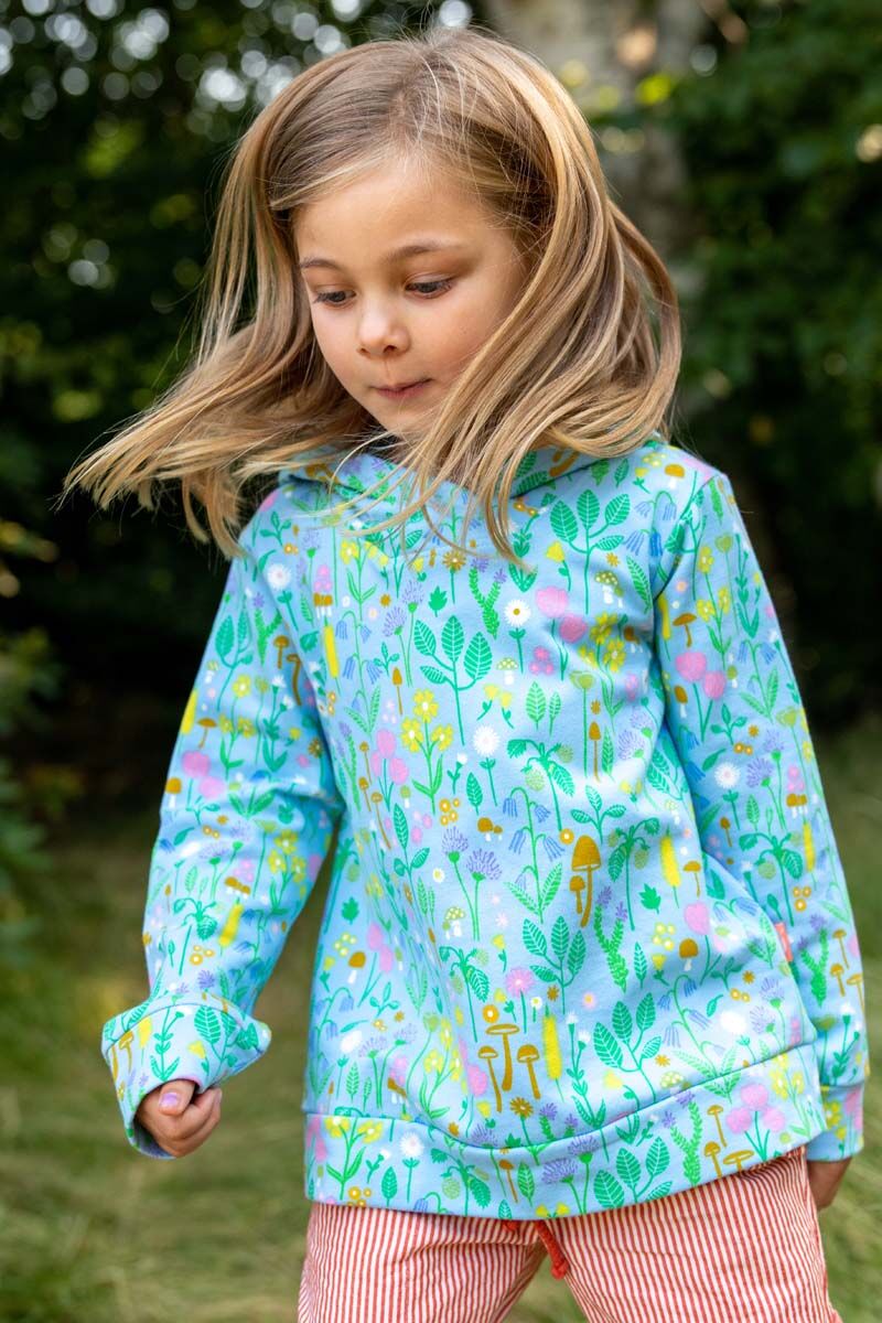 Danebirch Hoodie Light Blue BOTANICAL