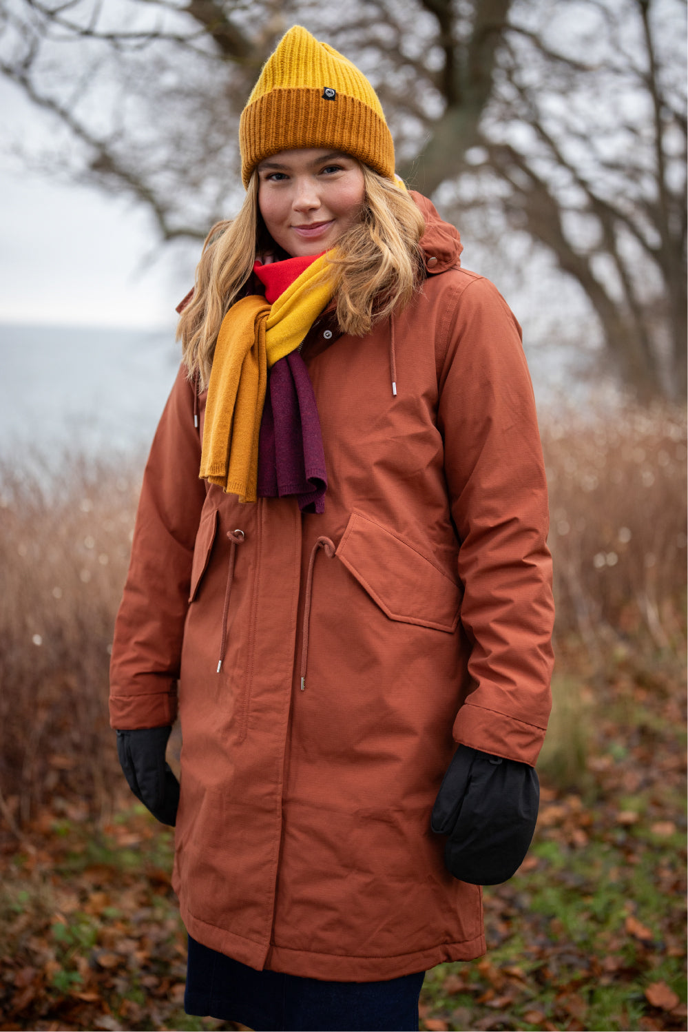 Danesvaneke Winter Parka Rust - Main Image