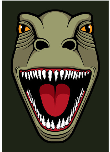 DYR Postcard Army T-REX