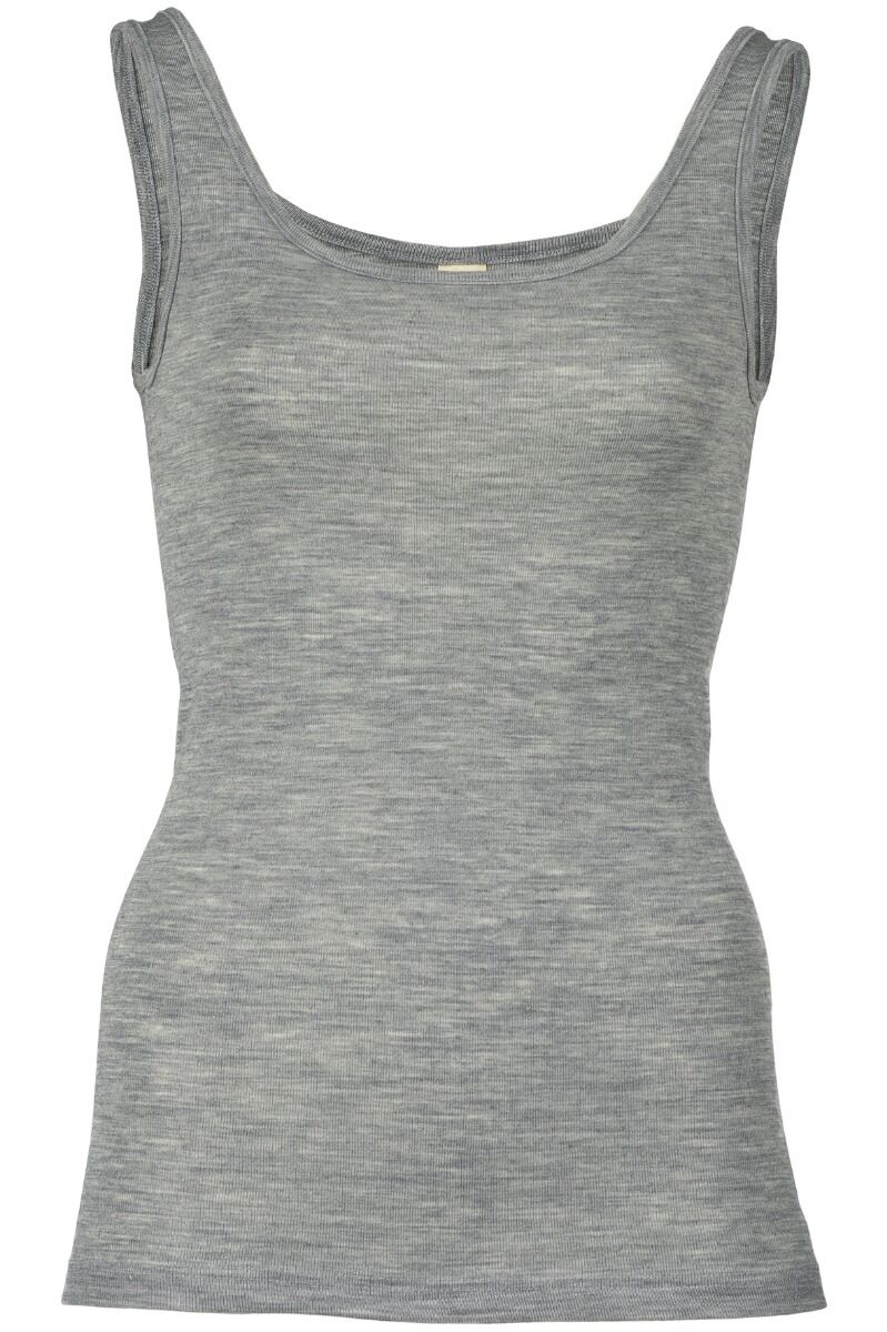 Engel Wool Natur Ladies Tanktop Lt Grey Melange