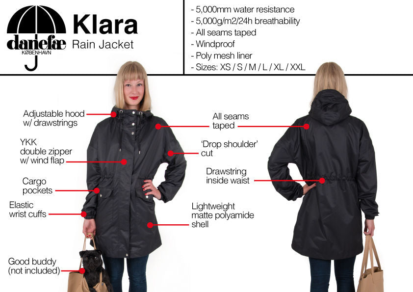 Klara Jacket Navy/Offwhite DOTS