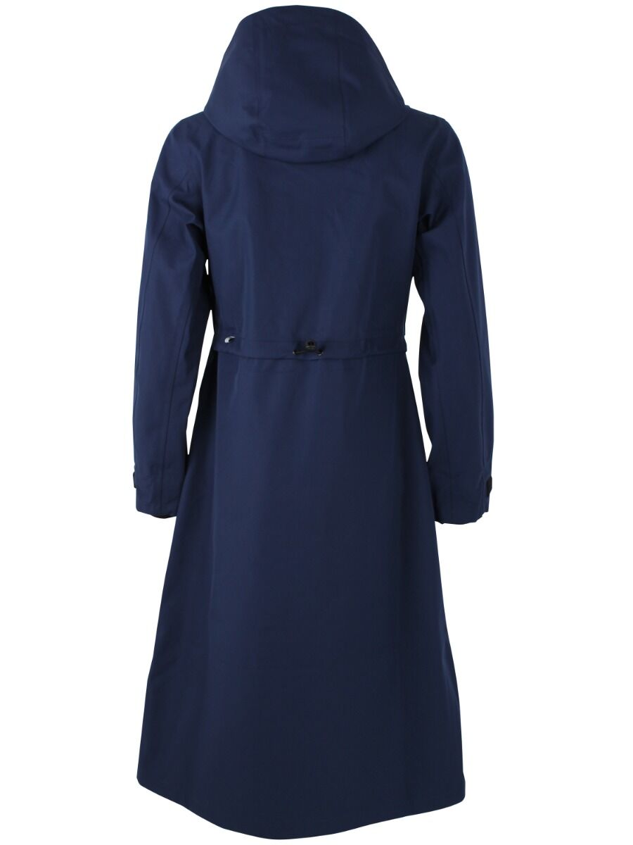 Lang dame regnfrakke