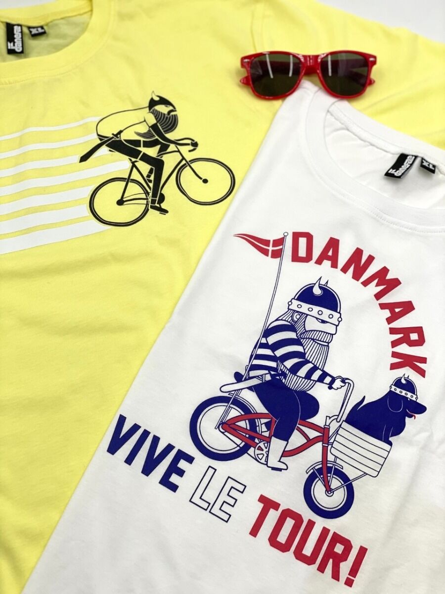 Mande Tee Pale Yellow VELOVIKING TDF